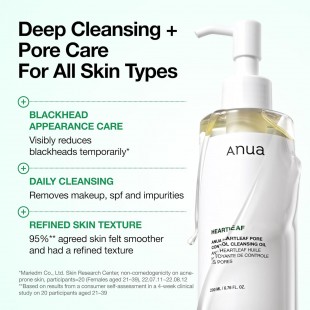 ANUA Heartleaf Pore Control Cleansing Oil 200mL