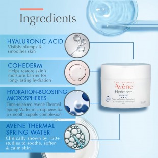 Avène Hydrance Aqua-Gel Hydrating 50mL