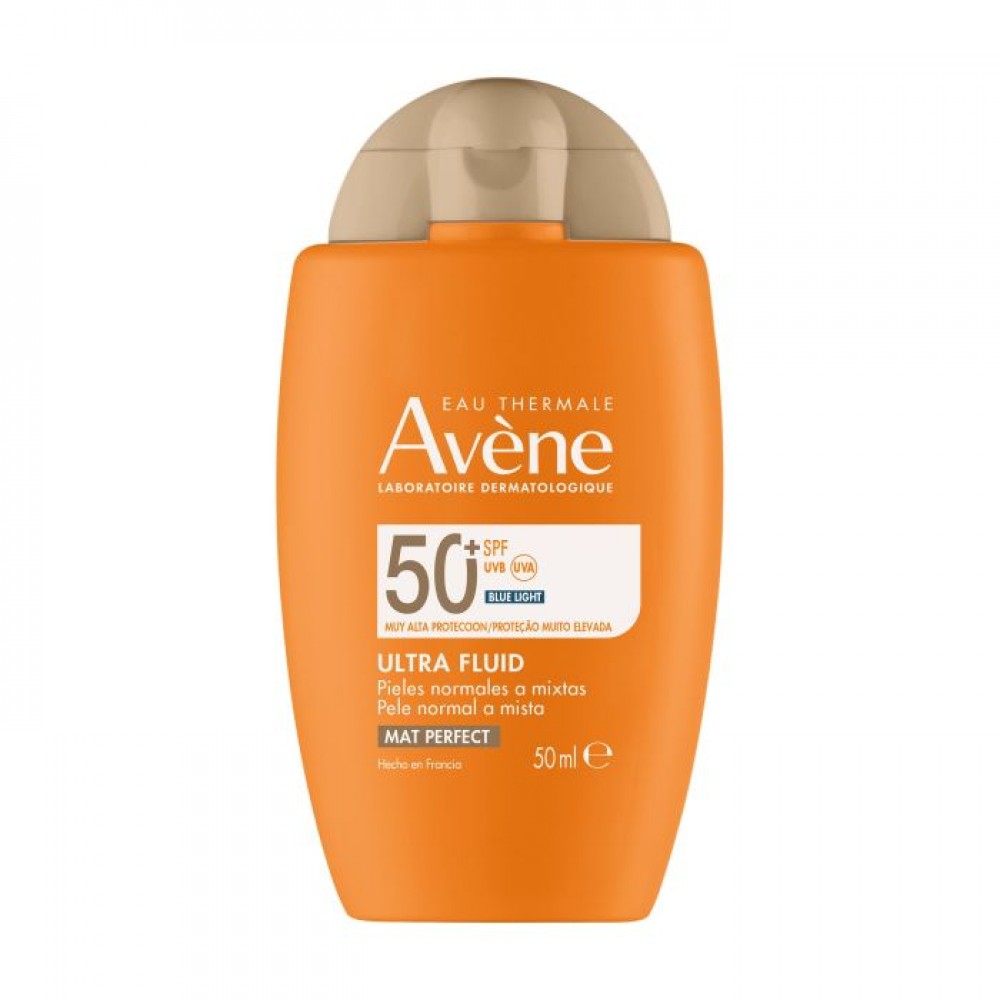 Avène Aqua-Fluid Ultra Mat Sunscreen 50mL SPF50+