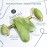 Jade Roller & Gua Sha Tool for Face, Eye, Neck and  Body (Muscle Relaxing and Wrinkles Relieving)