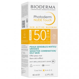 Bioderma Photoderm Nude Touch SPF50+ Mineral Very Light Tint