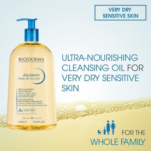 Bioderma Atoderm Face and Body Cleansing Oil 200mL