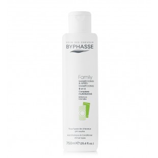 BYPHASSE Family Shampoo and Conditioner Multivitamin Complex 2 in 1