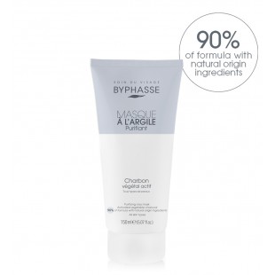 BYPHASSE Clay Mask Purifiant Charcoal