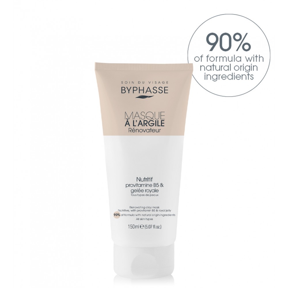 BYPHASSE Clay Mask Rénovateur Nutrilift