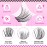 CALAILIS Lash Clusters DIY Lash Extensions 96Pcs D Curl