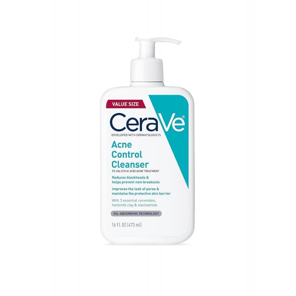CeraVe Acne Control Cleanser with Salicylic Acid and Purifying Clay 16floz