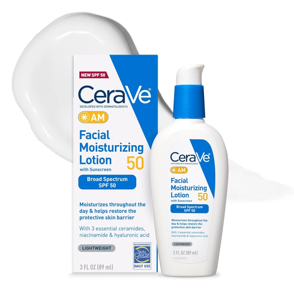 CeraVe AM Facial Moisturizing Lotion SPF 50 89mL