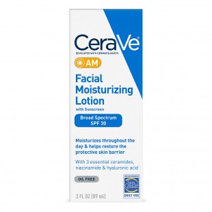 CeraVe AM Facial Moisturizing Lotion with SPF 30