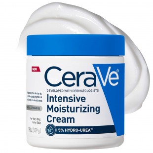 CeraVe Intensive Moisturizing Cream with Shea Butter, 72H Hydration+Skin Barrier Repair, Fragrance-Free for Extremely Dry Skin 539G