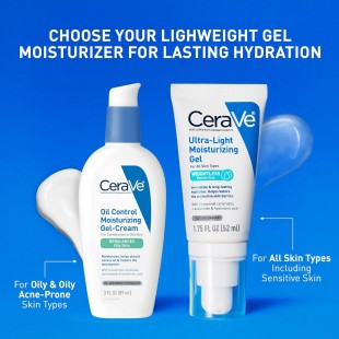 CeraVe Oil Control Moisturizing Gel-Cream for Oily Skin 89mL