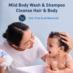 CeraVe Baby Wash & Shampoo 2-in-1 Tear-Free for Skin & Hair 16floz