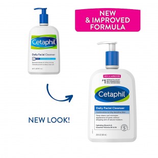 CETAPHIL Daily Facial Cleanser for Sensitive Combination to Oily Skin 20floz
