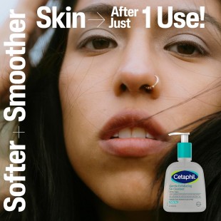 CETAPHIL Gentle Exfoliating SA Cleanser, Lightweight Moisturizer for All Skin Types, 236mL