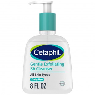 CETAPHIL Gentle Exfoliating SA Cleanser, Lightweight Moisturizer for All Skin Types, 236mL