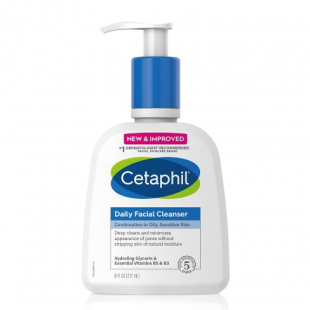 CETAPHIL Daily Facial Cleanser for Sensitive Combination to Oily Skin 8floz