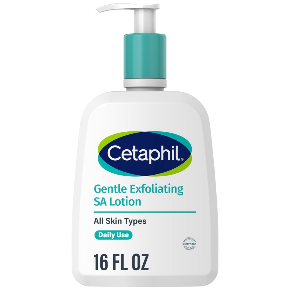 CETAPHIL Gentle Exfoliating SA Lotion, Lightweight Moisturizer for All Skin Types, 473mL