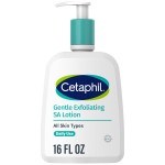 CETAPHIL Gentle Exfoliating SA Lotion, Lightweight Moisturizer for All Skin Types, 473mL