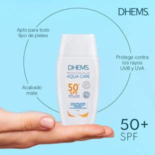 Dhems Protector Solar Aqua Care sin color SPF 50 50 ml 