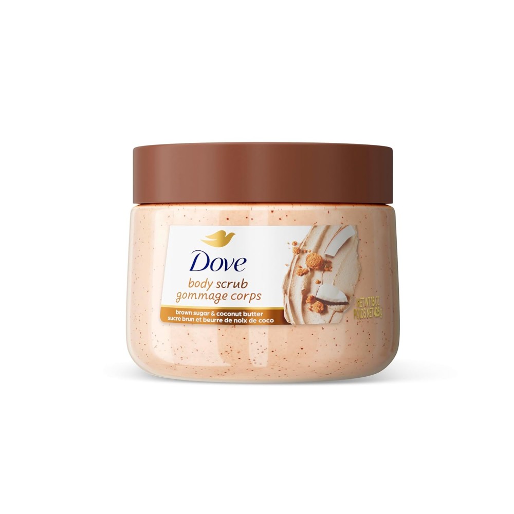 Dove Exfoliating Body Polish Scrub with Brown Sugar & Coconut Butter 425g