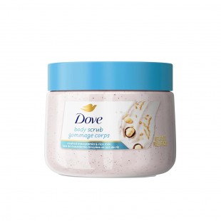 Dove Exfoliating Body Polish Scrub with Macadamia and Rice Milk 425g
