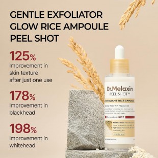 Dr.Melaxin Peel Shot Glow White Rice Peeling Ampoule 80mL