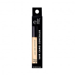 e.l.f. 16HR Camo Concealer, Full Coverage & Highly Pigmented, Matte Finish, Fair Warm