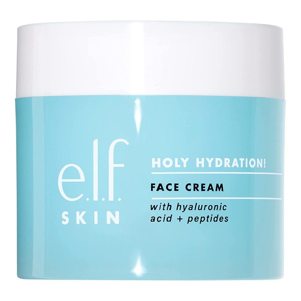 e.l.f. Holy Hydration! Face Cream, Moisturizer For Nourishing & Plumping Skin