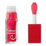 e.l.f. Jelly Pop Glow Reviver Lip Oil HOT PINK, Limited Edition, Ultra-Glossy Finish, Non-Sticky Feel 7,6mL