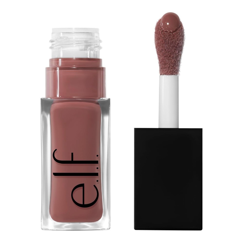 e.l.f. Glow Reviver Lip Oil, Infused With Jojoba Oil, Vegan & Cruelty-free, Pink Quartz 7.6mL