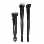e.l.f. Putty Tools Set of 3 Face Makeup Brushes For Putty Products, Primer, Blush & Bronzer