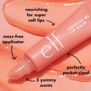 e.l.f. Squeeze Me Lip Balm Infused With Hyaluronic Acid - Strawberry 6g