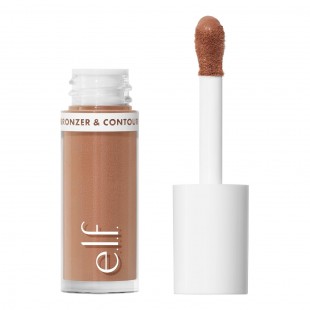 e.l.f. Camo Liquid Bronzer & Contour, Silky Highly Pigmented Formula, 2 Fair/Light 4mL