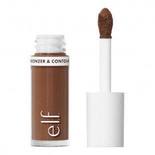 e.l.f. Camo Liquid Bronzer & Contour, Silky Highly Pigmented Formula, 4 Light/Medium 4mL
