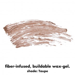 e.l.f. Wow Brow Gel, TAUPE, Wax-Gel Hybrid, Creates Full, Voluminous-Looking Brows