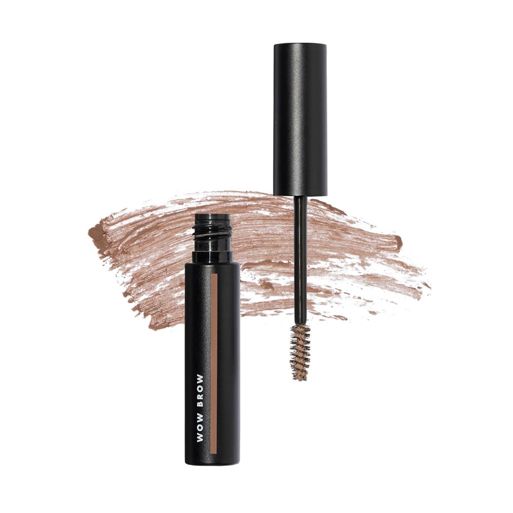 e.l.f. Wow Brow Gel, TAUPE, Wax-Gel Hybrid, Creates Full, Voluminous-Looking Brows