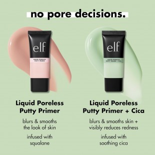 e.l.f. Liquid Poreless Putty Primer + Cica, Face Primer 28mL