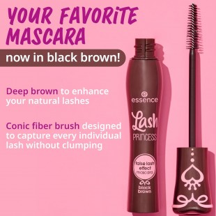 essence Lash Princess False Lash Effect Mascara Brown 