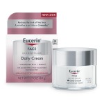 Eucerin Q10 Anti-Wrinkle Face Cream, Unscented Face Cream for Sensitive Skin 50mL