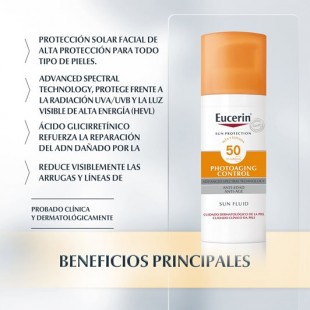 Eucerin Fluid Photoaging Control Face SPF50 50 mL