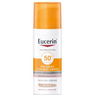 Eucerin Sun Pigment Control Tinted Medium Gel-Cream Suncreen SPF50