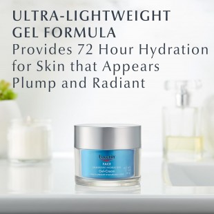 Eucerin Immersive Hydration Gel Cream with Hyaluronic Acid, Ultra-Lightweight, 1.7 Oz