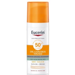 Eucerin Sun Oil Control Tinted Gel-Cream Dry Touch SPF50+ Light