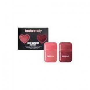 HUDA BEAUTY Mini Baby Blush Duo Set (Strawberry Cream & Black Cherry) 4mL