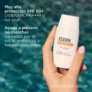 ISDIN FOTOULTRA 100 Spot Prevent COLOR Fusion Fluid SPF 50+ 50mL