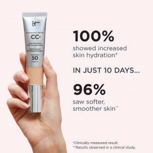 IT Cosmetics CC+ Cream Full-Coverage Foundation with SPF 50+ Mini Size