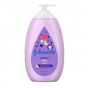 Johnson's Baby Moisturizing Bedtime Baby Body Lotion with Coconut Oil & Relaxing NaturalCalm Aromas