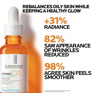 La Roche-Posay 12% Vitamin C Face Serum OIL CONTROL 30mL