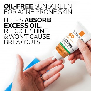 La Roche-Posay Anthelios Clear Skin Dry Touch Sunscreen SPF60, Oil Free