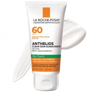 La Roche-Posay Anthelios Clear Skin Dry Touch Sunscreen SPF60, Oil Free